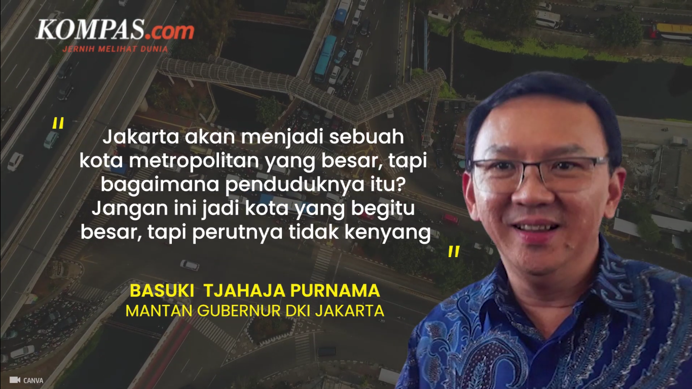 Netizen Ambigu Perut Siapa Tidak Kenyang, Ini Persfektif Ahok Untuk Jakarta